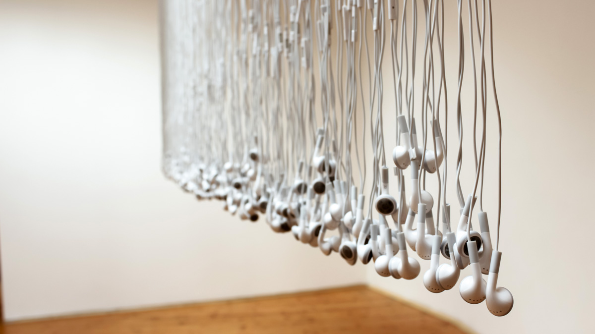Adam Basanta, Curtain (white), 2016