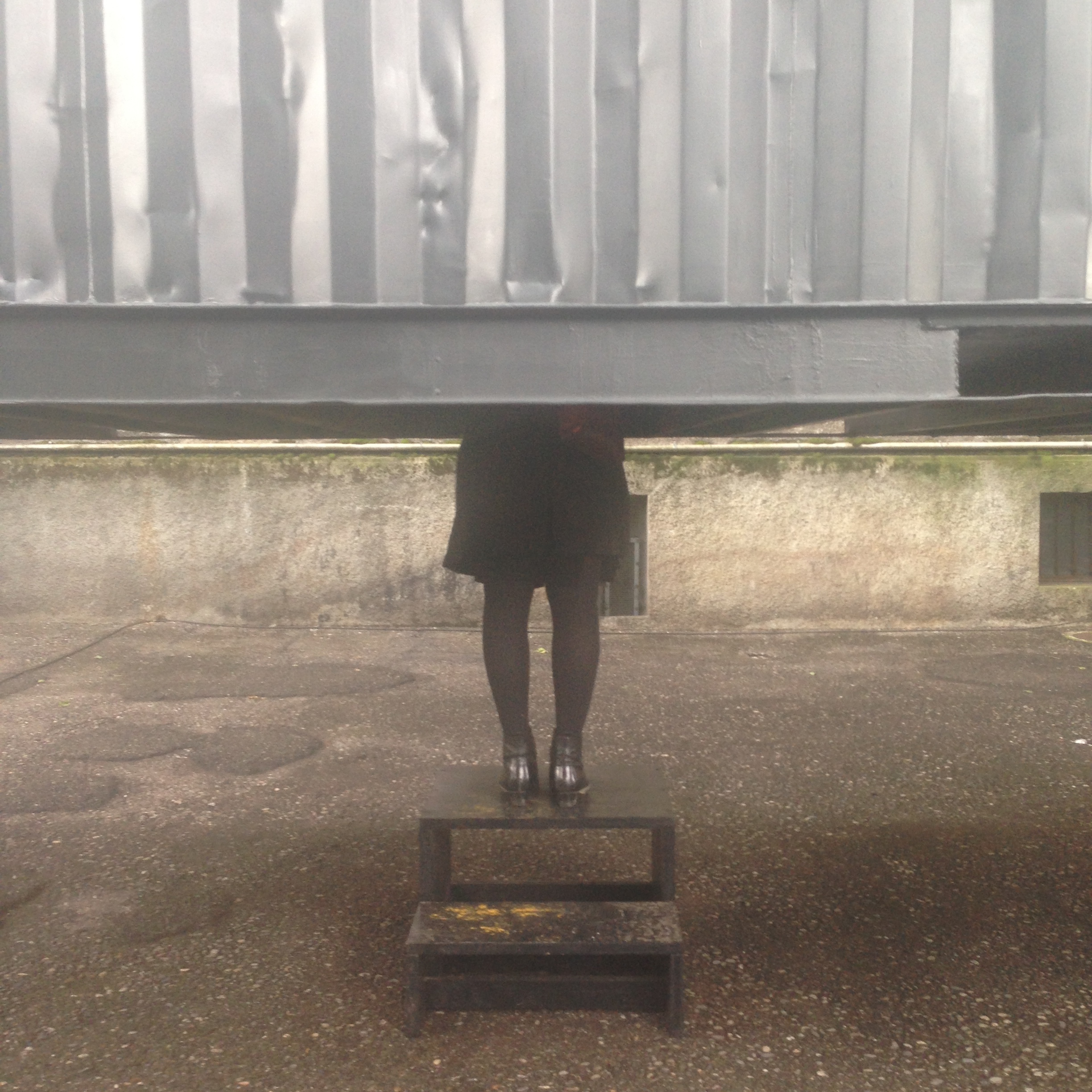 Zimoun, 317 prepared dc-motors, paper bags, shipping container, 2016