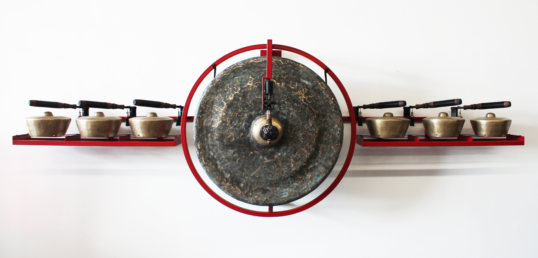 Gamelan Kebangkitan: The Red Birds (one part of a diptych), 2015