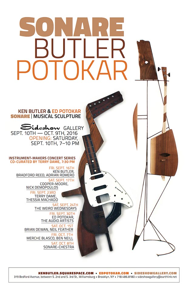 SONARE at Sideshow Gallery, Brooklyn, New York.