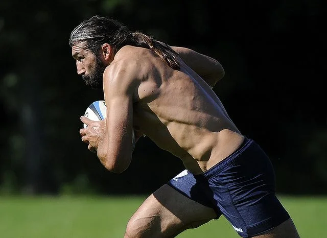 Chabal y todos sus músculos