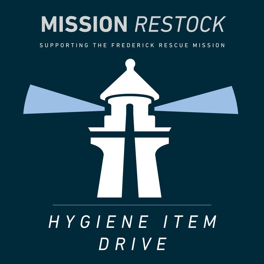 REMINDER: Our annual Mission Restock is THIS SUNDAY! Bring in any of the listed hygiene items from 9:00 am-12:30pm to benefit The Frederick Rescue Mission. Thank you for being #forfrederick!

#mycollectivechurch
#downtownfrederick
#frederickmd