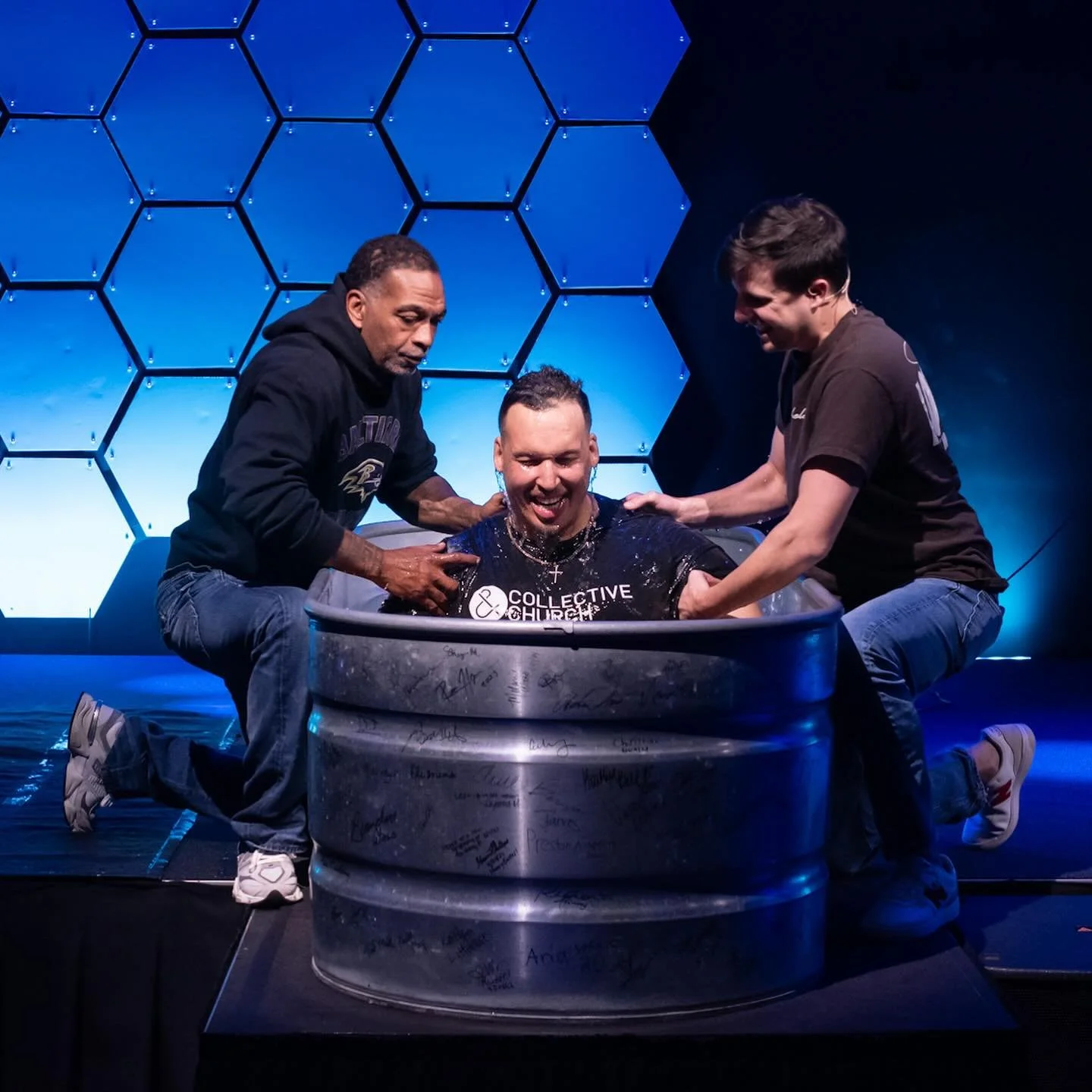 What an honor to be able to celebrate SIX baptisms on Sunday!

&ldquo;And now what are you waiting for? Get up, be baptized&nbsp;and wash your sins away,&nbsp;calling on his name.&rsquo;&rdquo;
Acts 22:16

#mycollectivechurch
#forfrederick
#downtownf