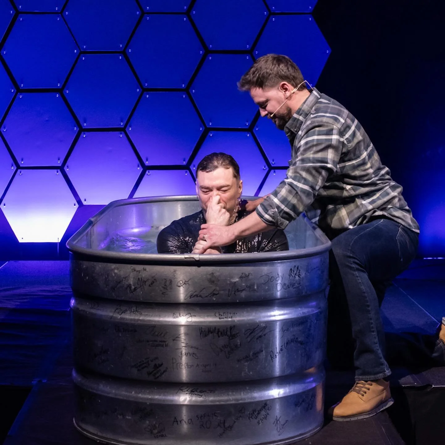 We loved celebrating Jake and Aiyana this Sunday, who decided to put to death their old lives and be raised new in the waters of baptism!

#mycollectivechurch
#forfrederick
#downtownfrederick
#frederickmd