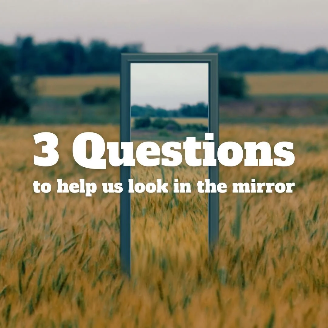 Ask these questions to use ourselves, others, and God as a mirror so we can grow in our self-awareness.

#forfrederick
#downtownfrederick
#frederickmd
#mycollectivechurch