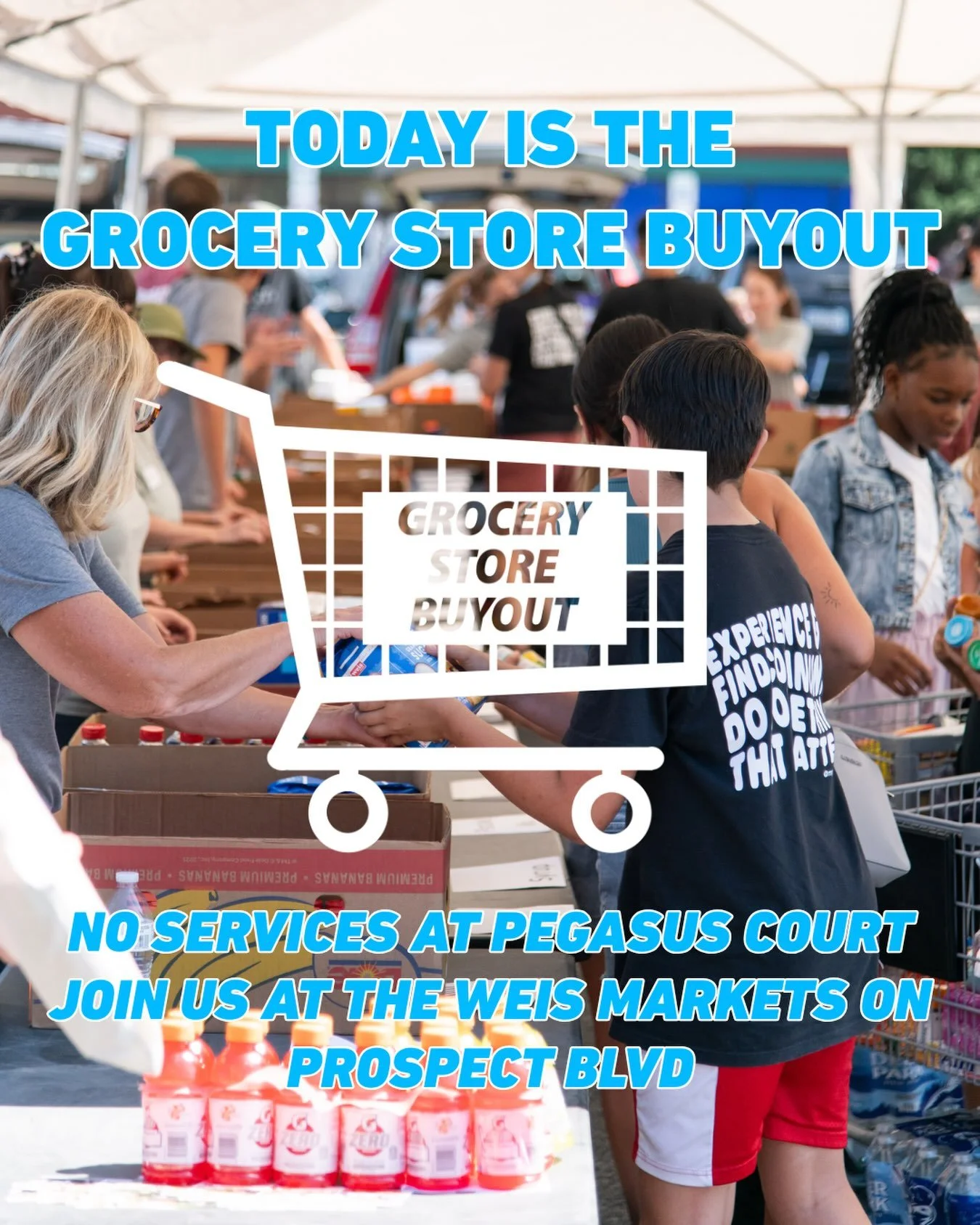 IT&rsquo;S THE GROCERY STORE BUYOUT!

We are at the Weis Markets on Prospect Boulevard buying out the grocery store and donating the items to local organizations!

We&rsquo;re out here until 1 pm. See you today to DO SOMETHING THAT MATTERS!!

#forfre