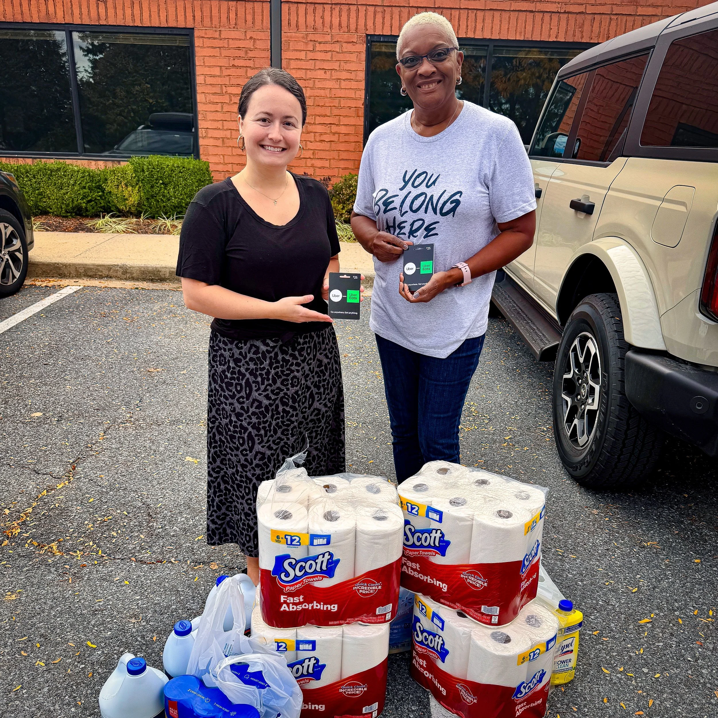 Andrea's House- Transitional Living For Women and Children was our Quarter 3 partner and thanks to every First-Time Guest who filled out a Connection Card, we were able to donate gift cards to help with transportation to church and appointments and h