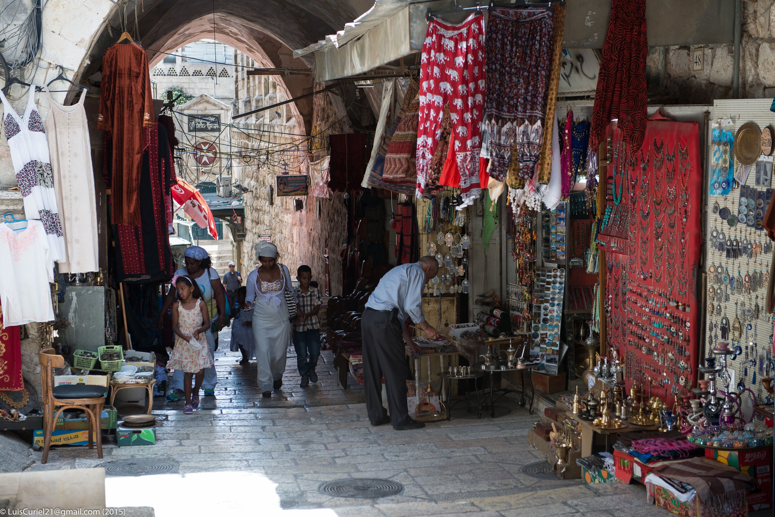 "Old City Market," Jerusalem 2015 Luis Curiel