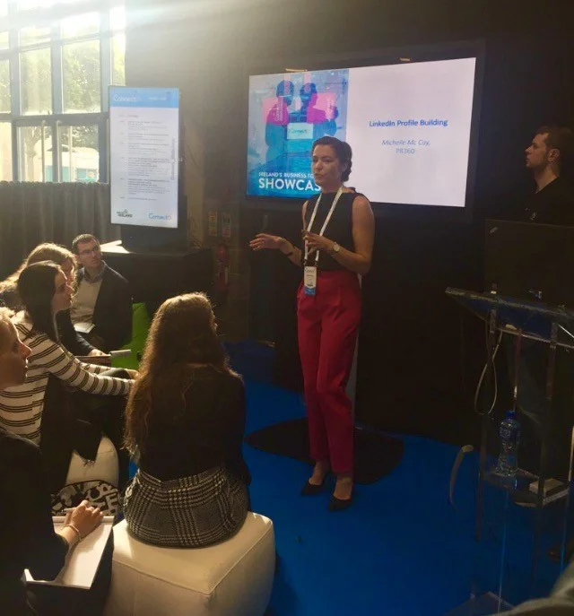Our Social & Digital Lead, Michelle Mc Coy at CONNECT16