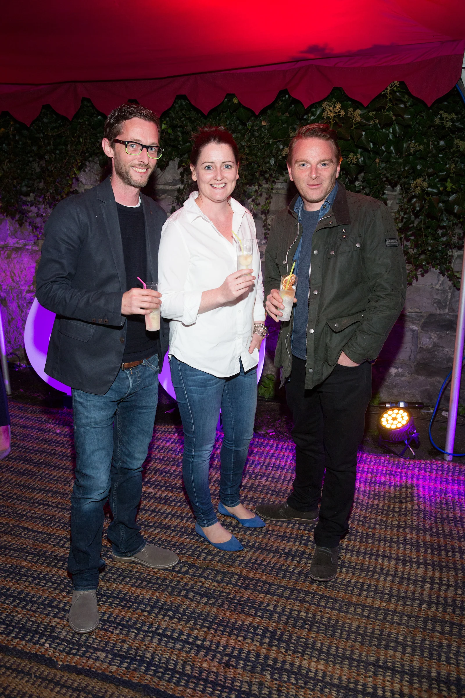 Rob Tracey, Liz Dolan and Trevor Dunne
