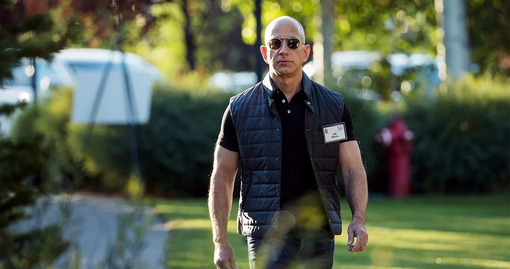 Amazon CEO Jeff Bezos.