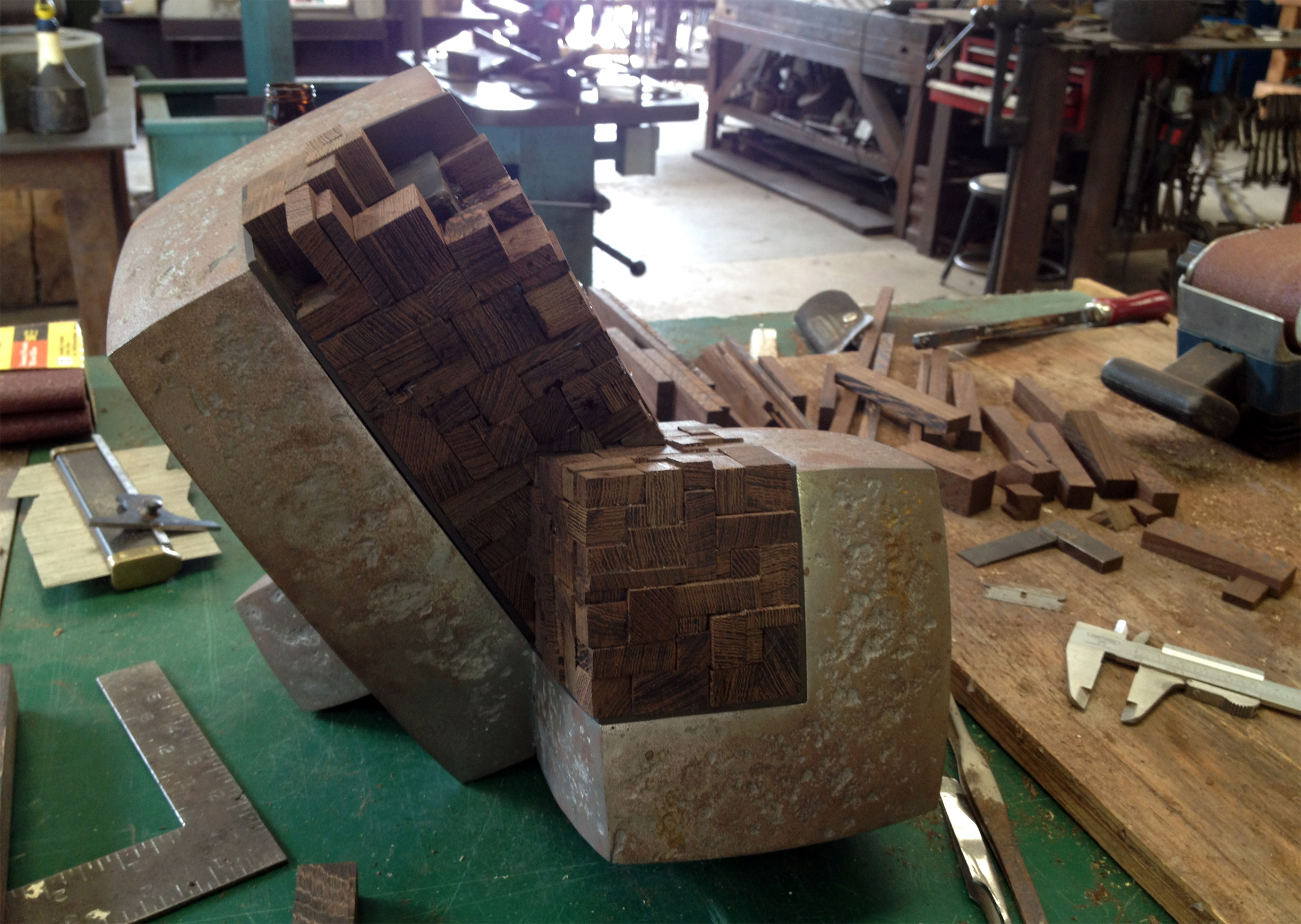 Wood and Steel Container in Progress.jpg