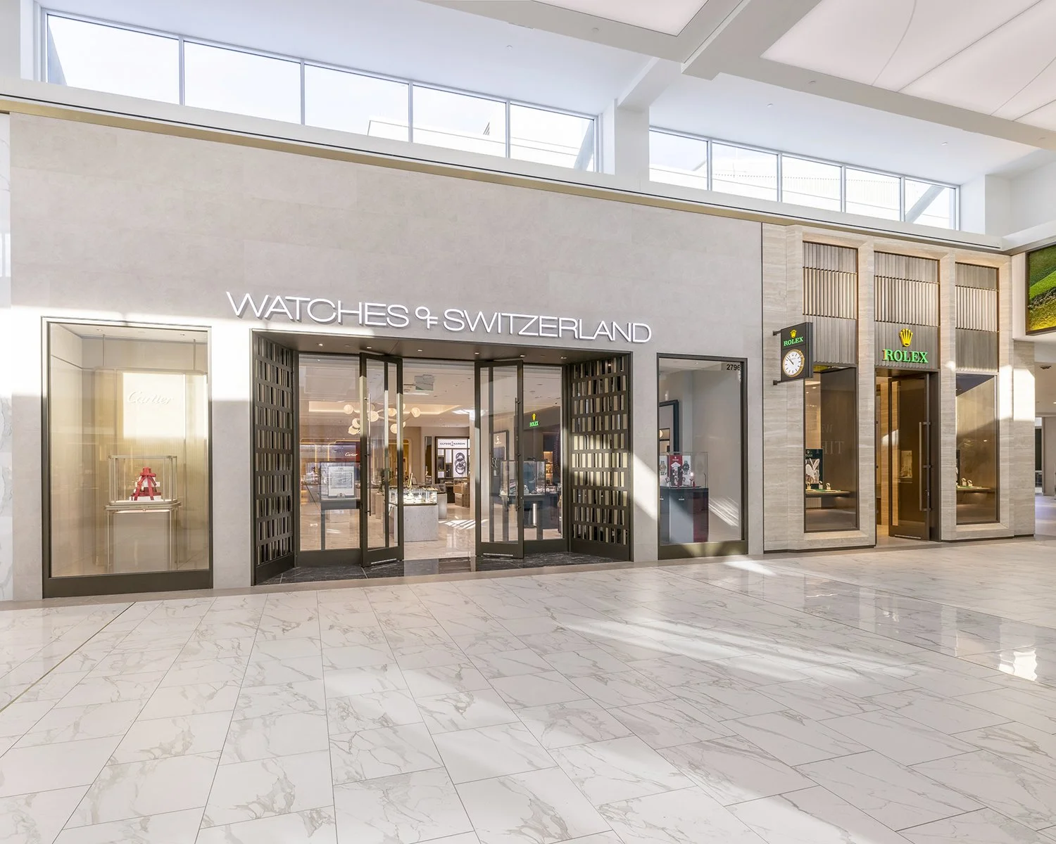 Watches Of Switzerland Southdale mall Minnesota Minneapolis Saint Paul, Twin Cities, Rolex Cartier