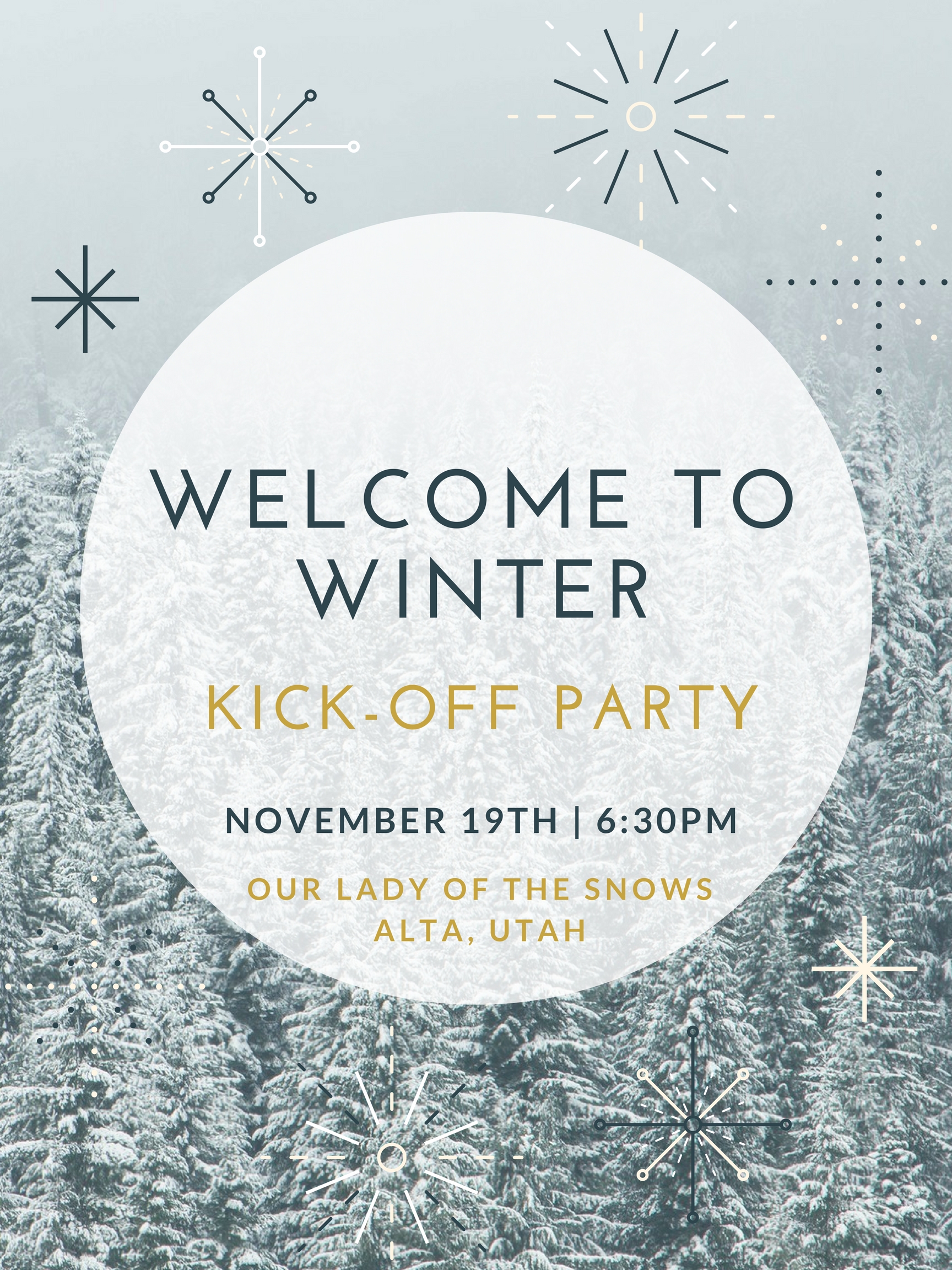Doors 6:30PM | Showtime 7:00PM | Our Lady of the Snows | Free Admission