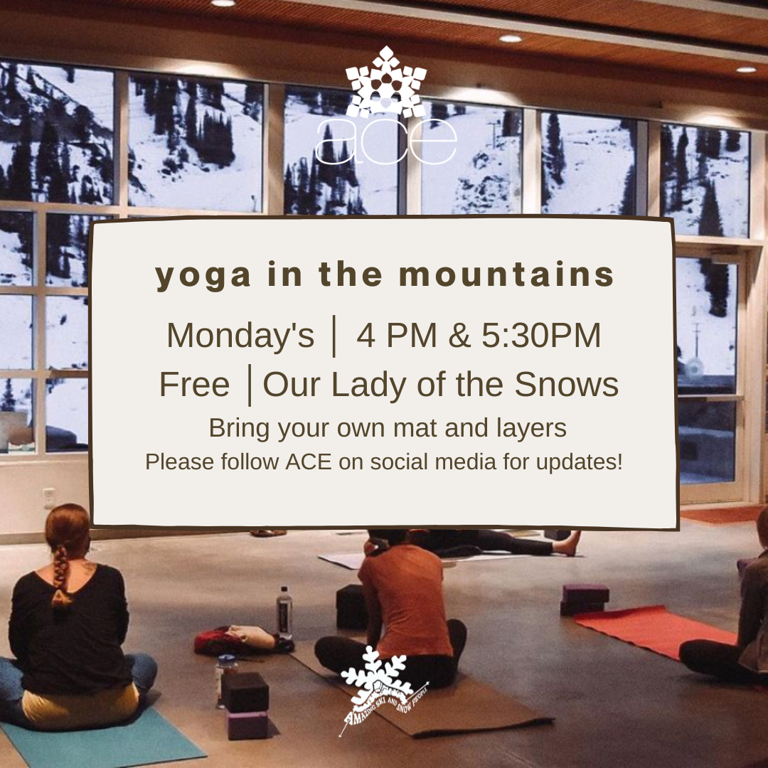 yoga in the mountains 