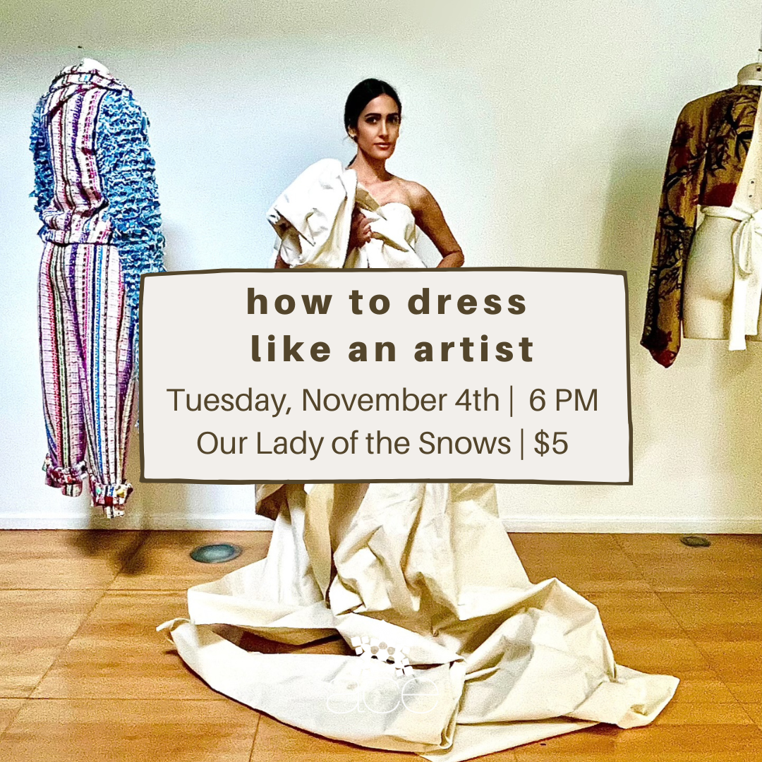 how to dress like an artist
