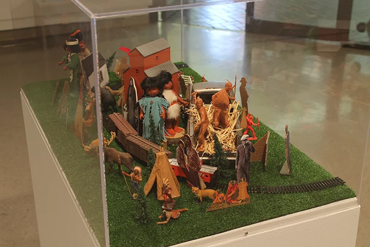 Through That Which is Scene - Diorama Installation 