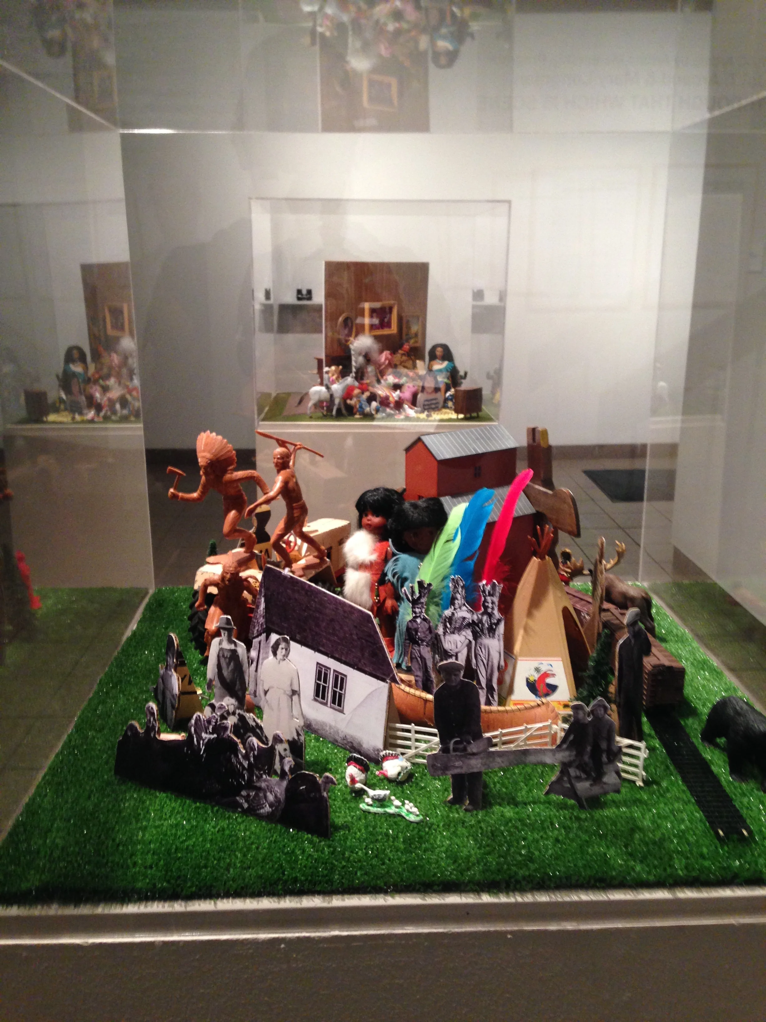 Through That Which is Scene - Diorama Installation 