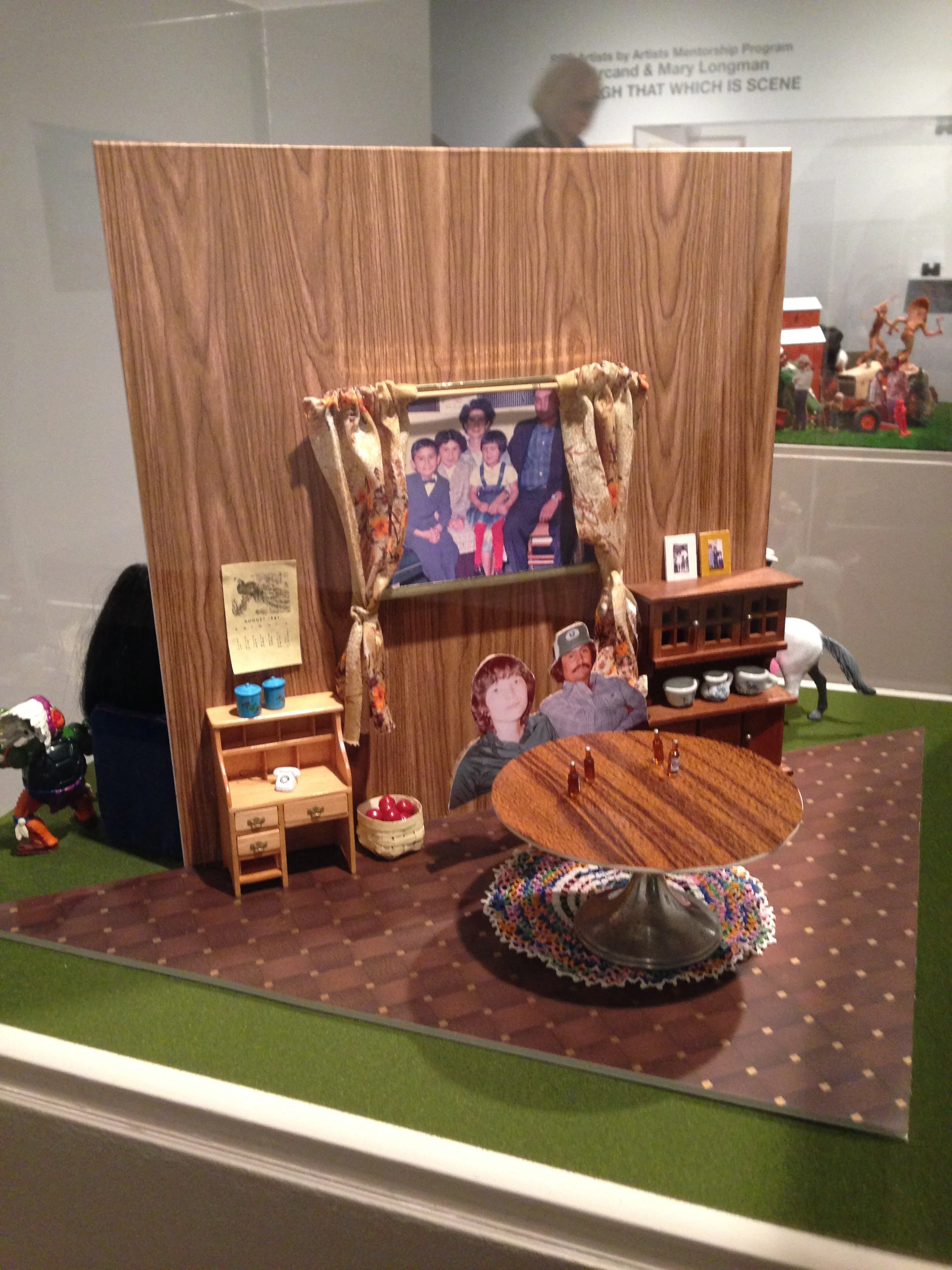 Through That Which is Scene - Diorama Installation 