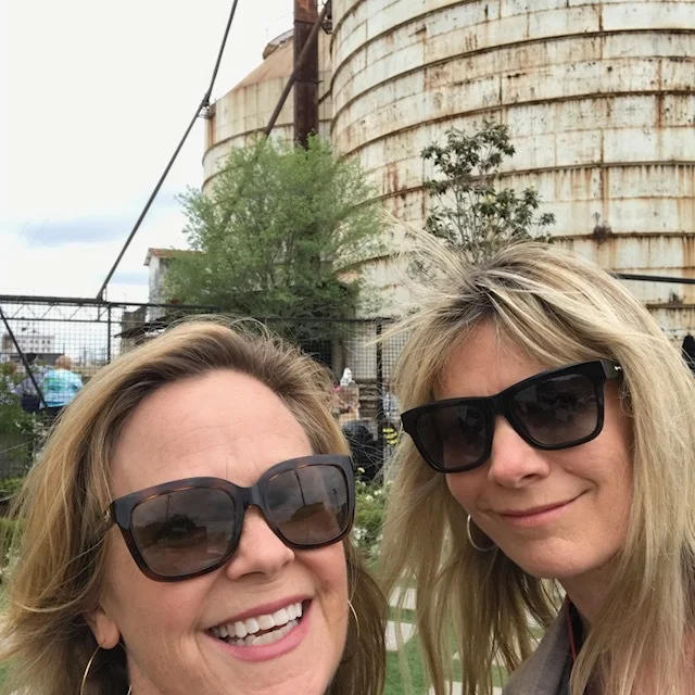Susan and I at Magnolia Market! We love Jo Jo!