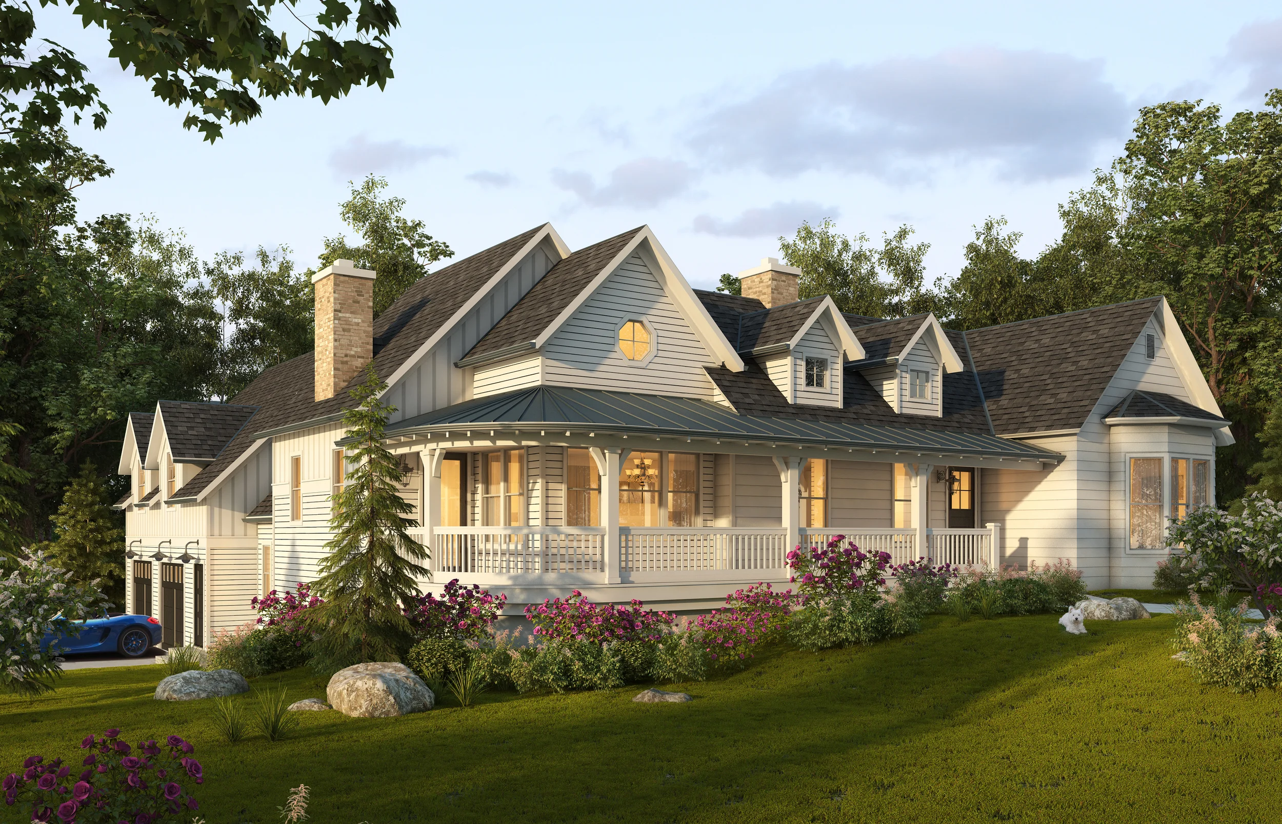 Transitional Farmhouse | Old Town Lafayette