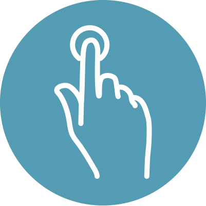 Simple, intuitive user interface