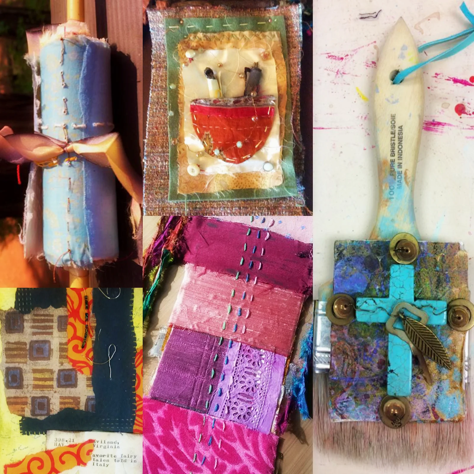 Art Pieces by Christine, Ann, Teressa, Susan and Diana
