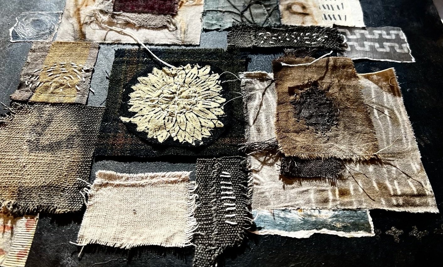 Mixed Media collage by Roxanne Evans Stout