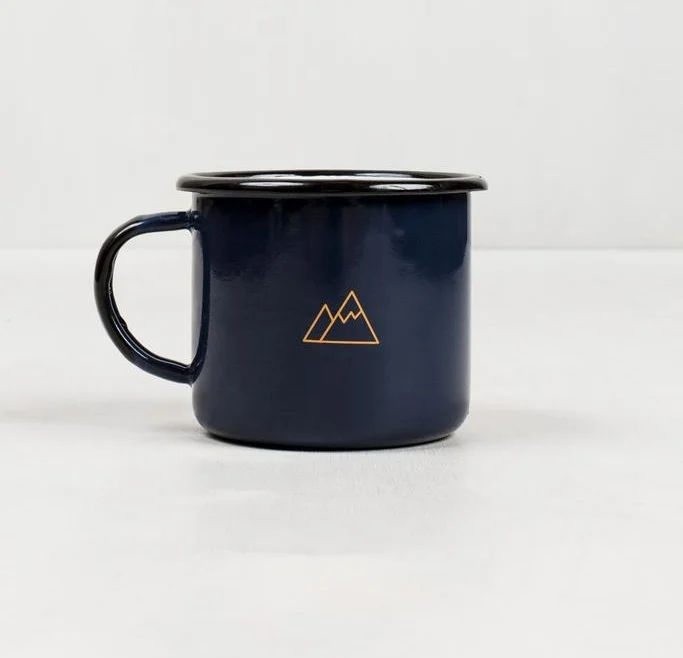 United By Blue Atlantic Enamel Steel Mug. Image: www.unitedbyblue.com