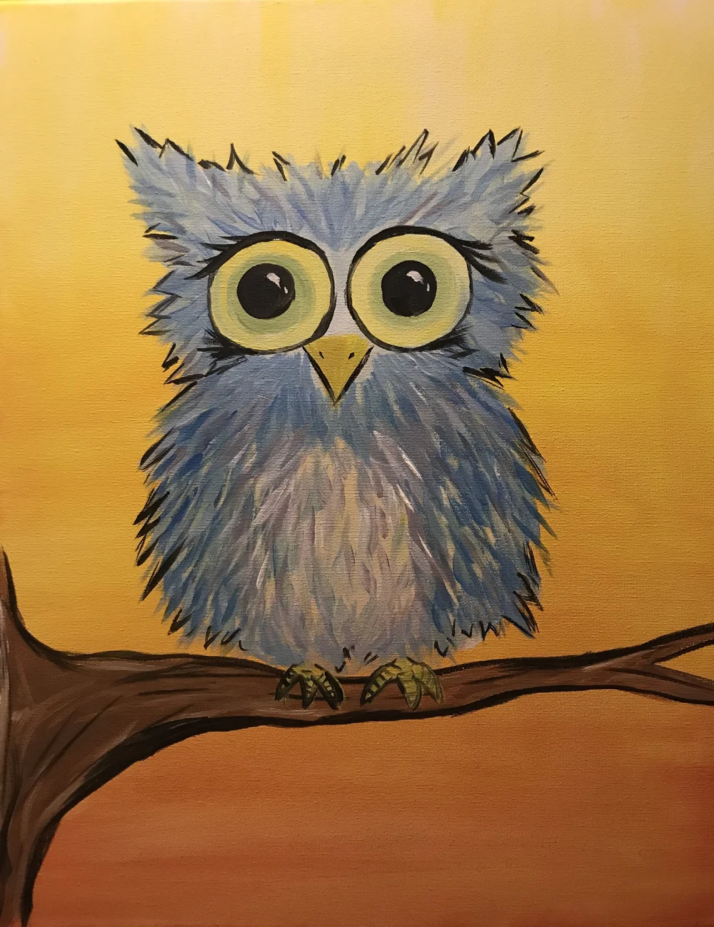 November 17 3 5 Pm Howling Owl Let S Paint