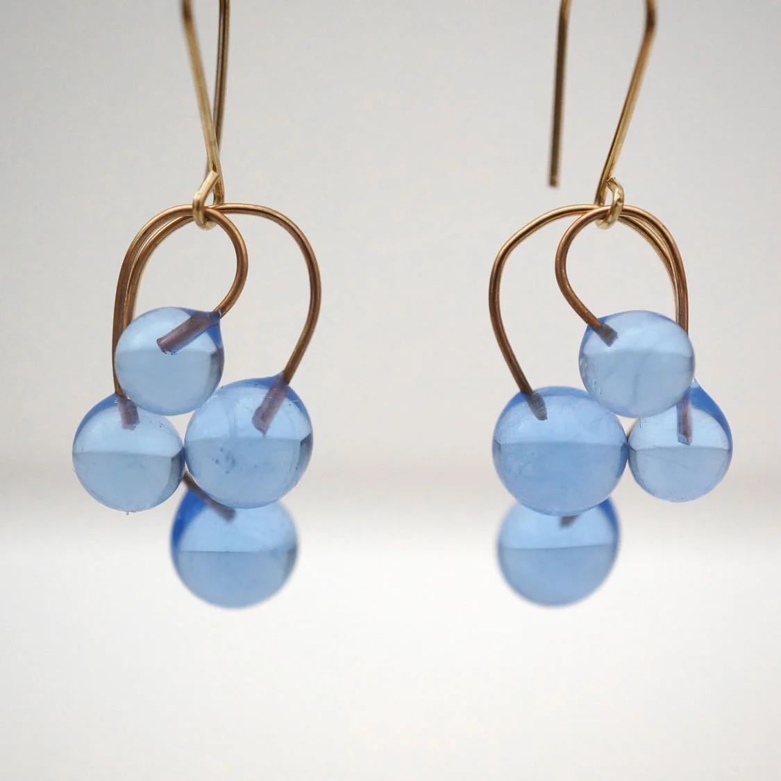 ficelle double earring