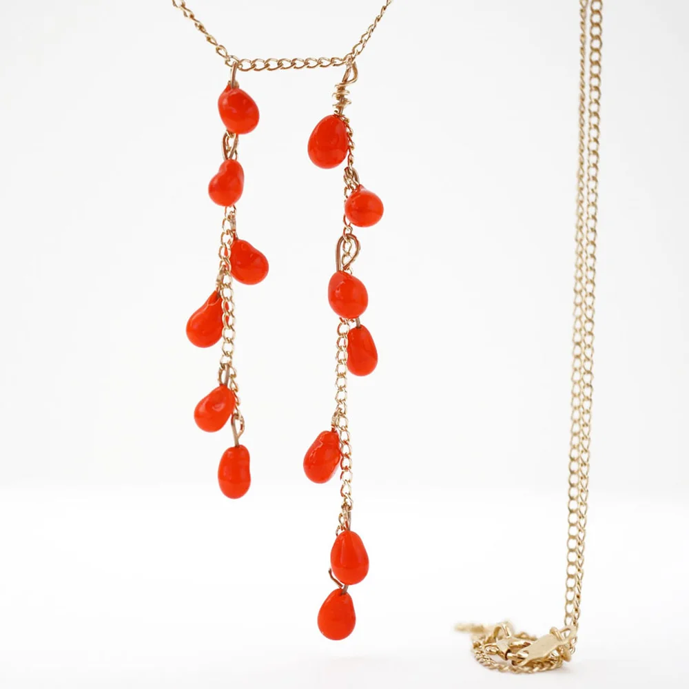 Accessories Kaleidoscope Kaleidoscope Coasts Red Paparazzi Nori