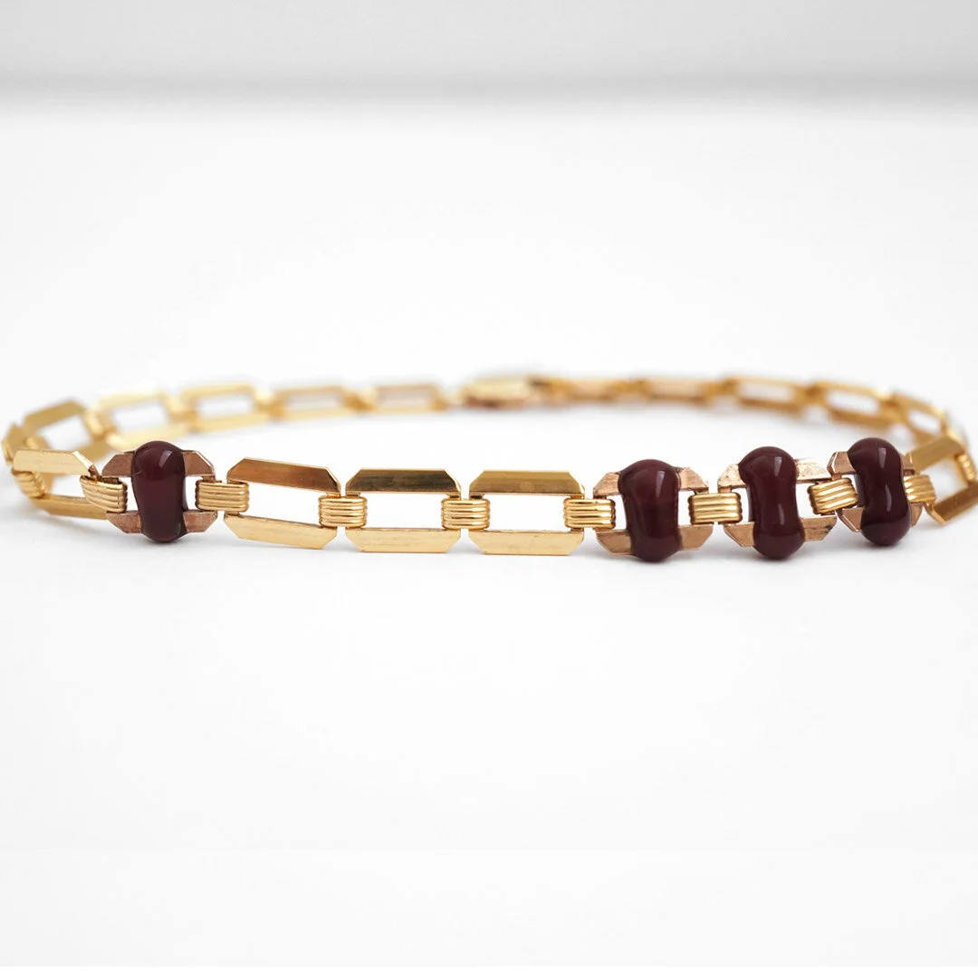 maille stitch bracelet