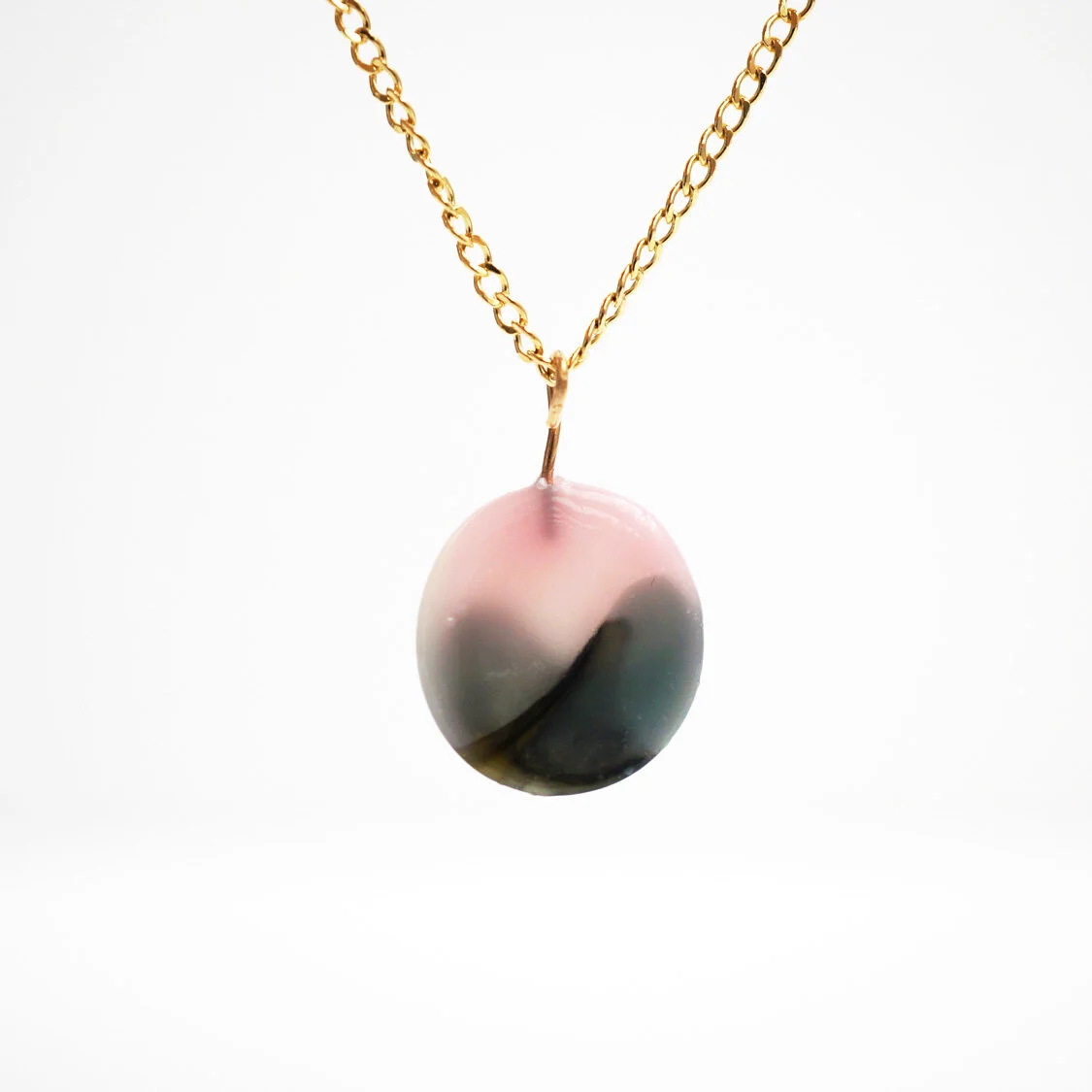 small marble necklace