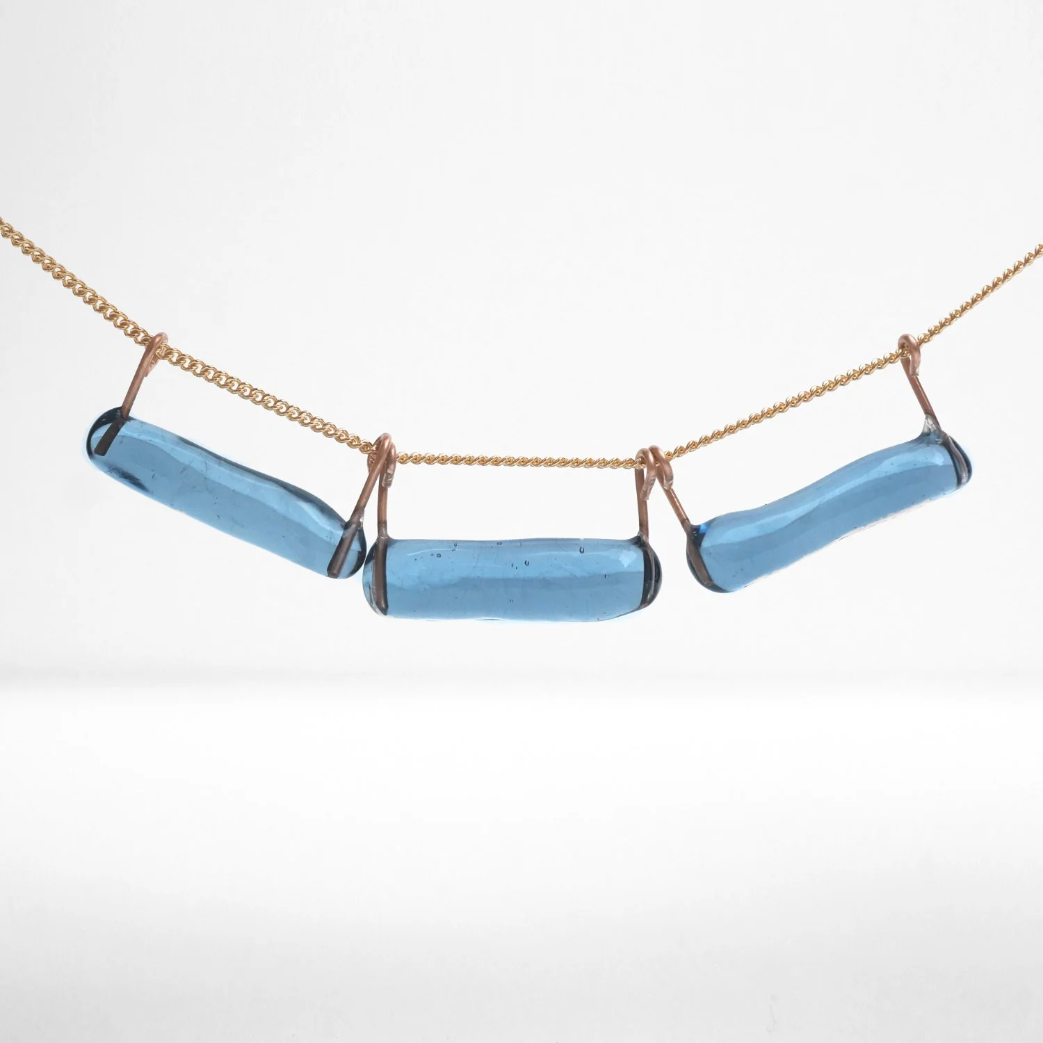 attaché triple necklace