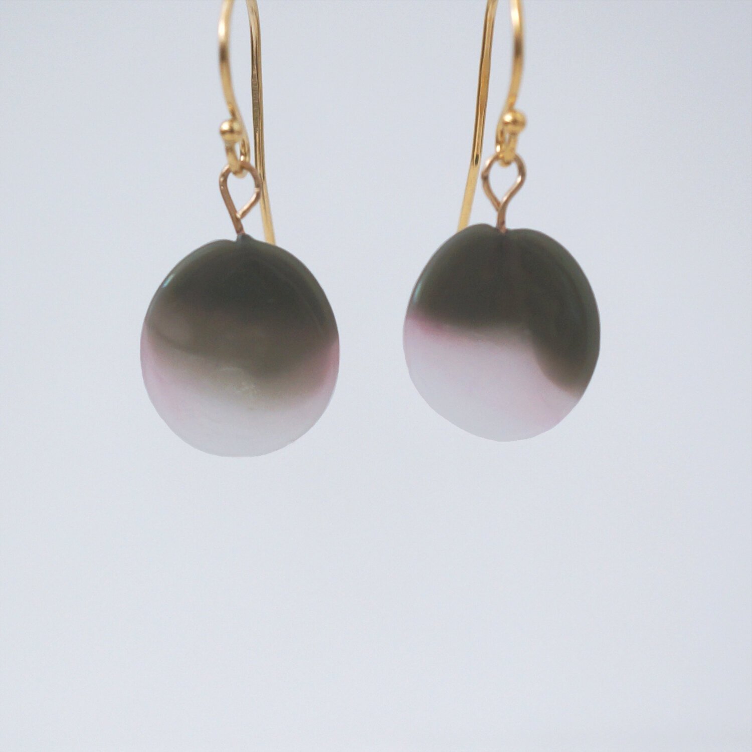 pink steam earring