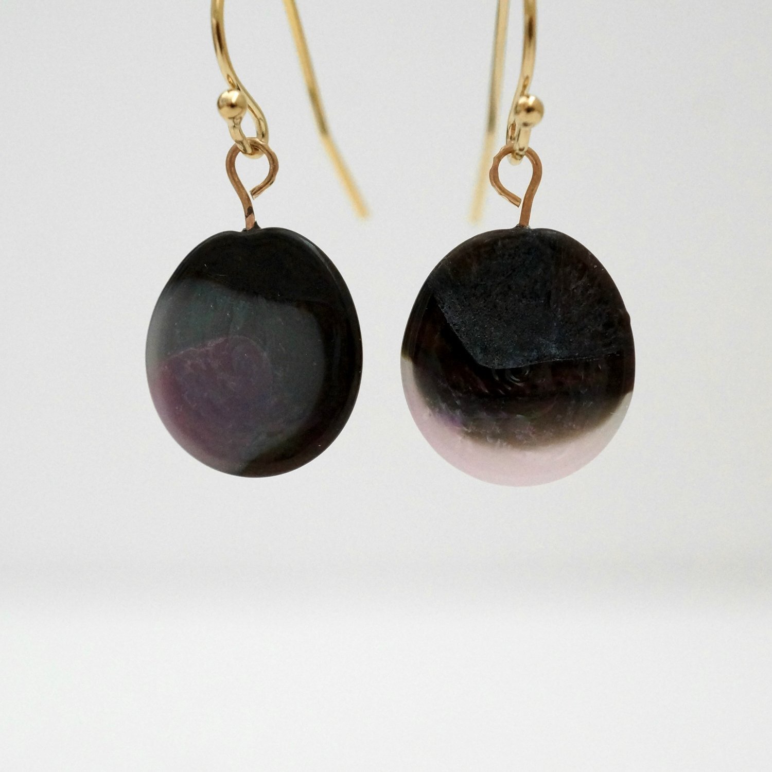 pink dusk earring