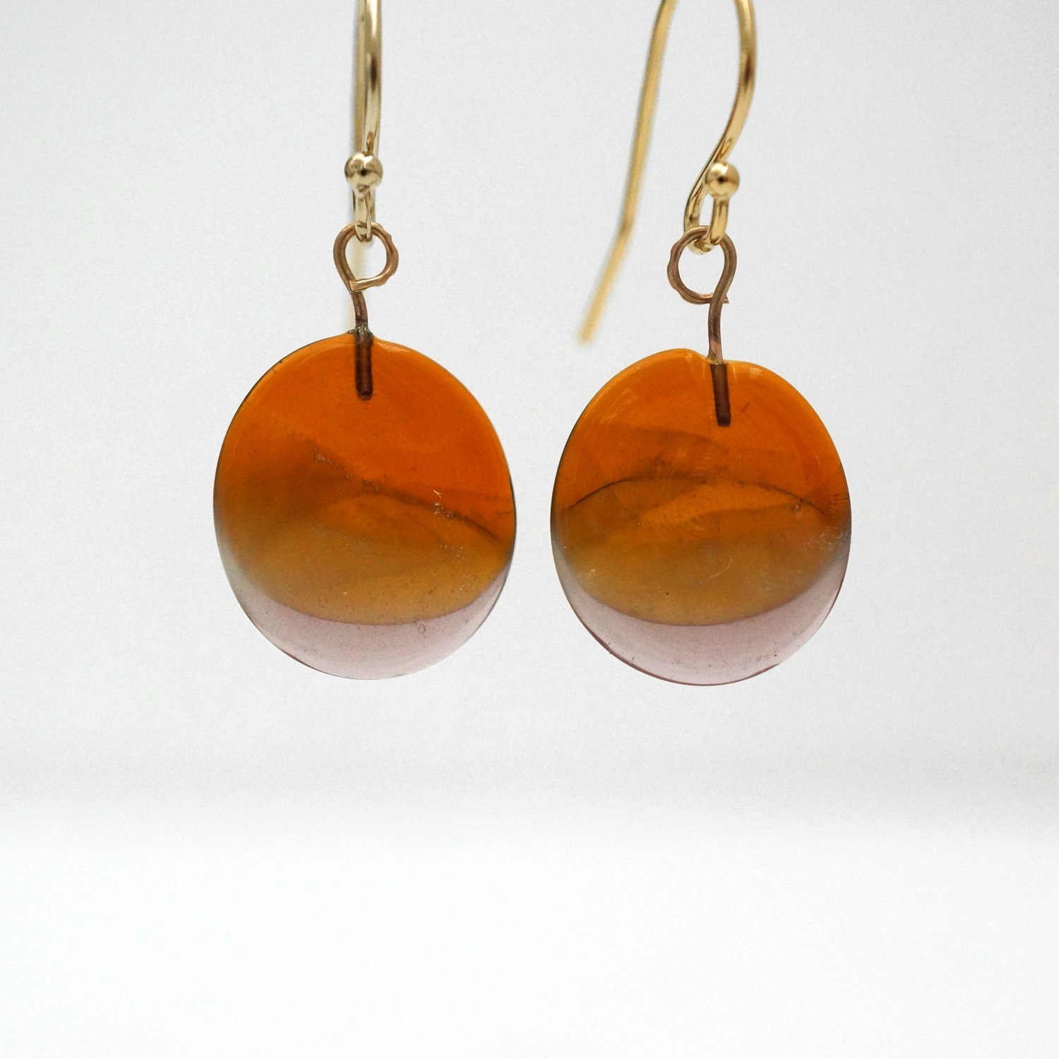 desert sunset earring