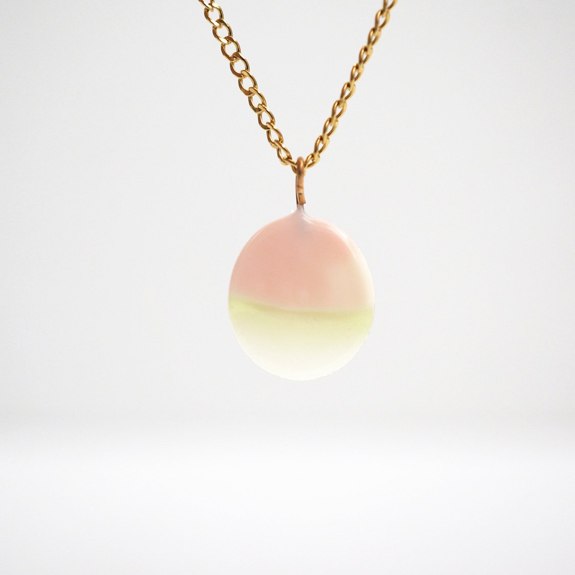 moss blush necklace