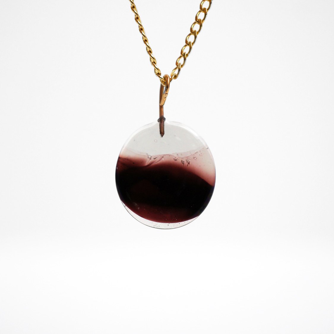 crimson veil necklace