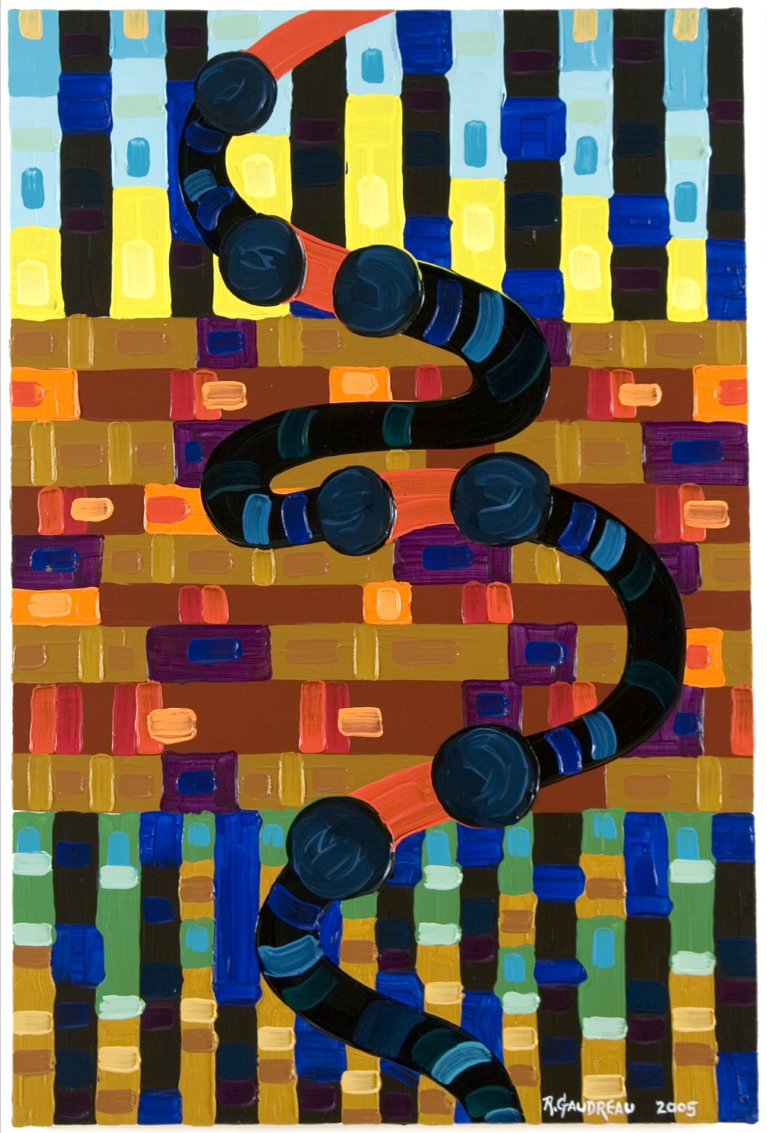 Hose 2005 oil on linen 36 x 24 inches