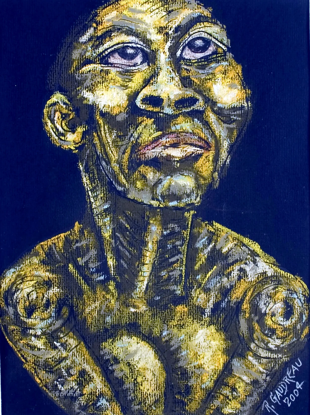 Hope 2004 pastel, charcoal on paper 12 x 9 inches