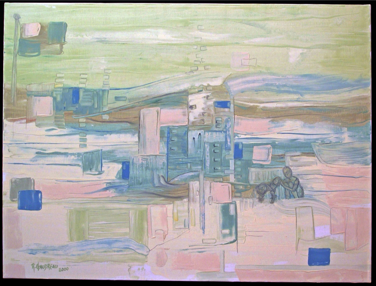 Not to be forgotten 2000 oil on canvas 30 x 40 inches