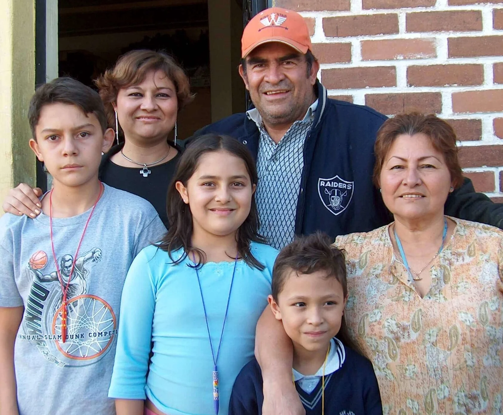 The Gonzalez family would appreciate your prayers for Leonel. He is on the far left, his mother, Myrna, his sister Dulce, Cesar, Elba, and Leonel's cousin Josue. This picture was taken several years ago, before Dulce herself died of complications related to an apendectomy. 