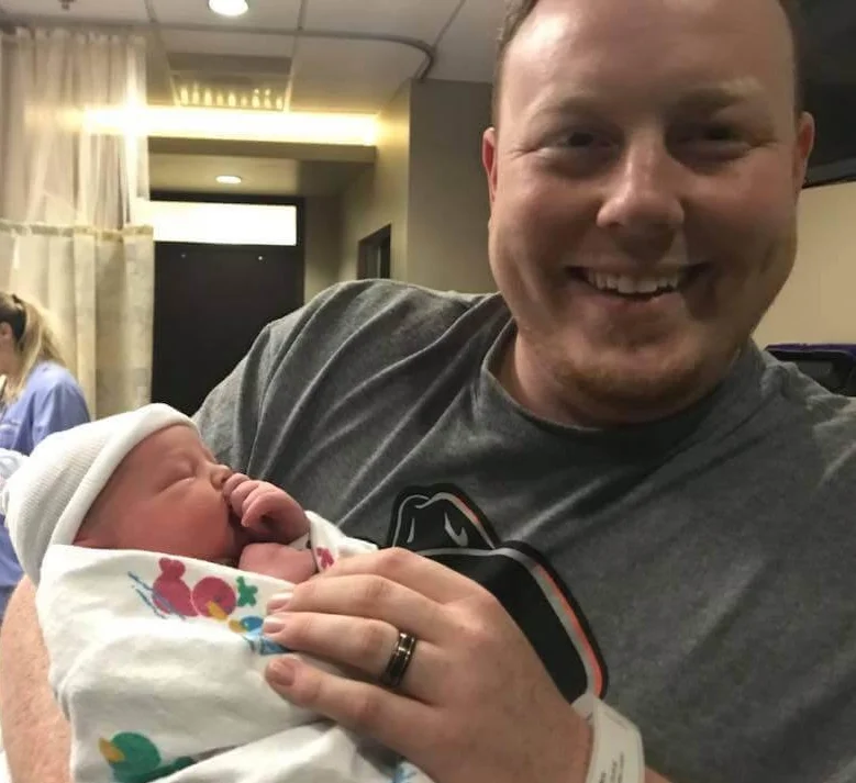 A proud dad! 