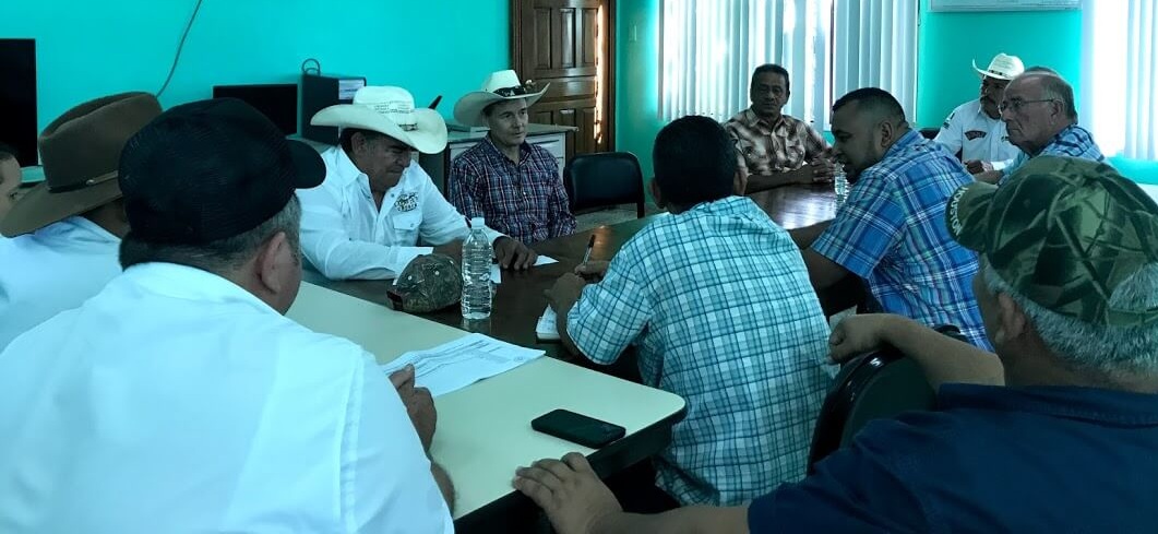 In our meeting with the leadership of the Cattlemen’s Association, they were enthusiastic about what we are doing with Christian Rancher groups and asked if we could help them start a group on their premises. You might notice Adonay seated to my left.