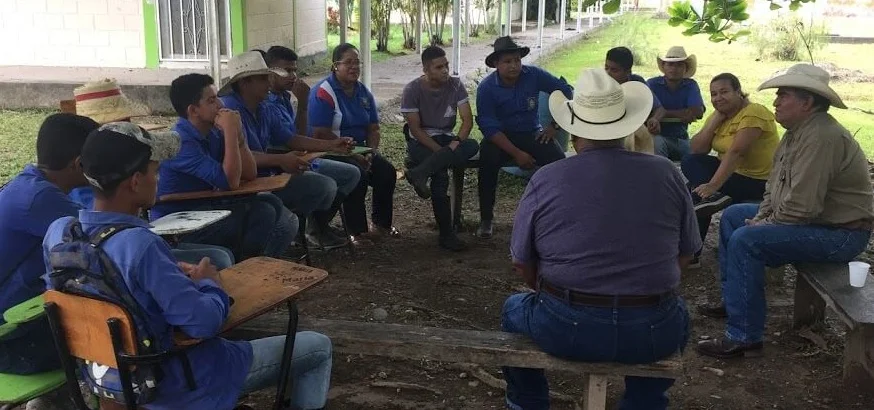 Two professors from the university convened a group of students that they thought might be interested in hearing our story of working with the National University of Agriculture in Catacamas, Honduras, and Christian Rancher groups.