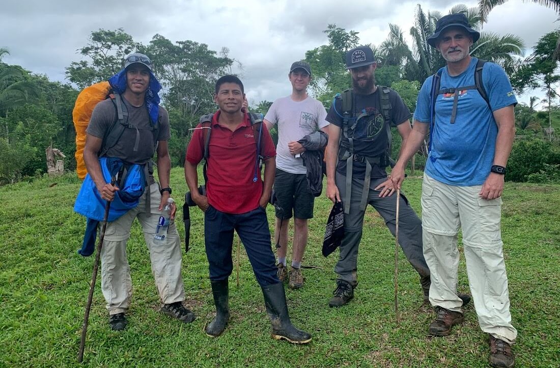 Lorenzo, the pastor of the church at Ochul Choch meets us on the path to head up the mountain to his church. The village has about 15 families and all but one has been won to Christ. Even with that success in their village, they are not sitting on the job. In the past couple years they have started 3 other churches.