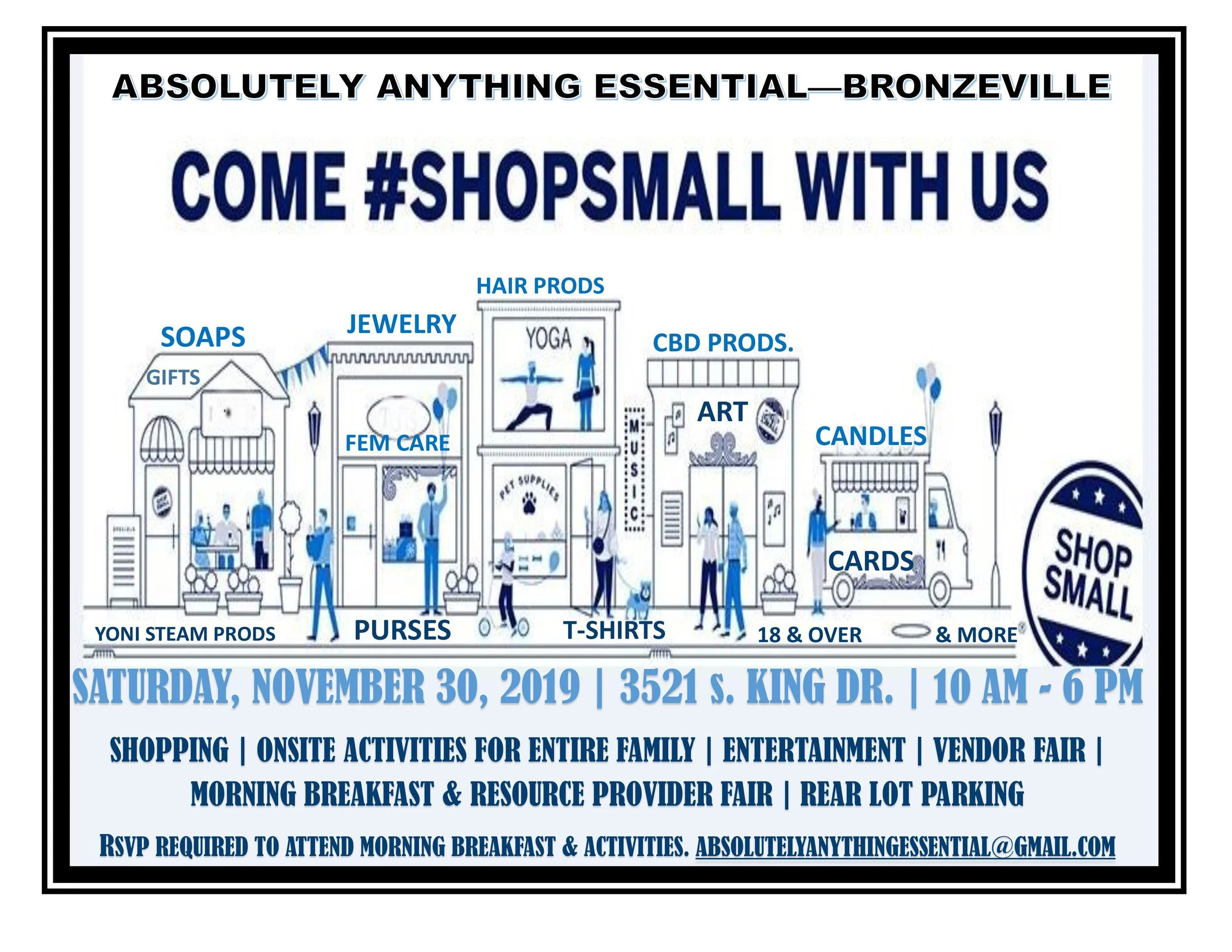 Chicago's 2019 Shop Small Business Saturday: Support | Shop | Create | Inspire