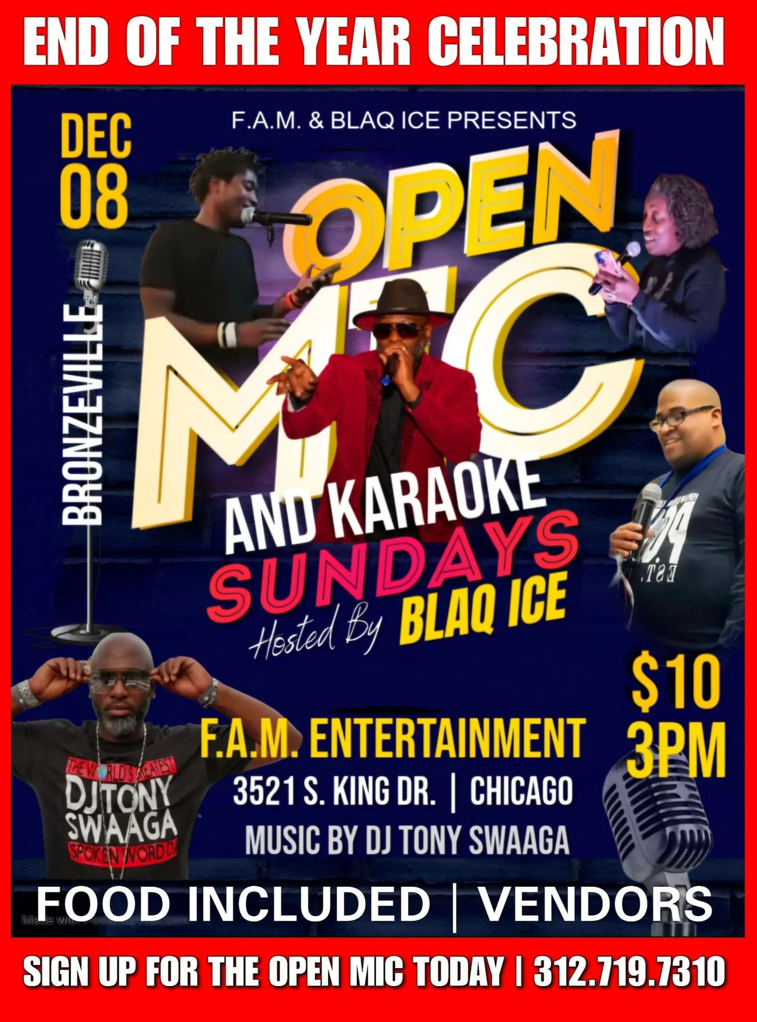 Poets 🎤 karaoke stars, authors and all lovers of the Arts in between. Where you at? Join us for the 2024 finale. Let&rsquo;s have a grand time. Sunday December 8, 2024. 
3 pm to 6 pm at Absolutely Anything Essential Gift Shop the home of Famentertai